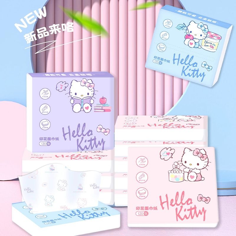 Travel Accessories In Japan - New Hello Kitty Bag Tissues 6