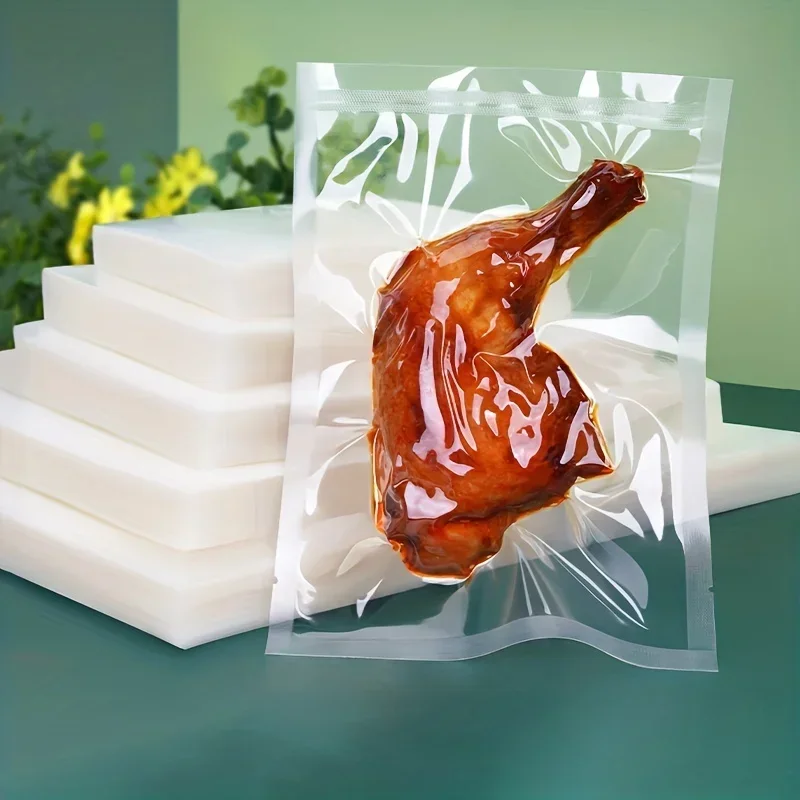 Compression Bag Vacuum - 50pcs Vacuum Sealer Bags, Disposable Airtight