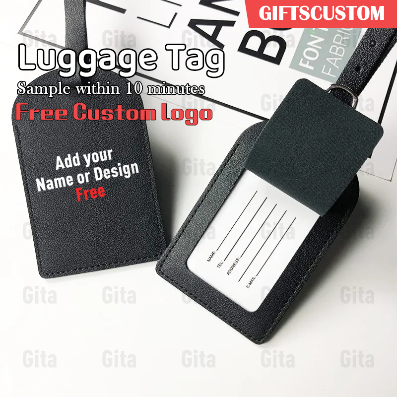 Travel Accessories Company - GITA Free Custom Logo/Name PU Leather