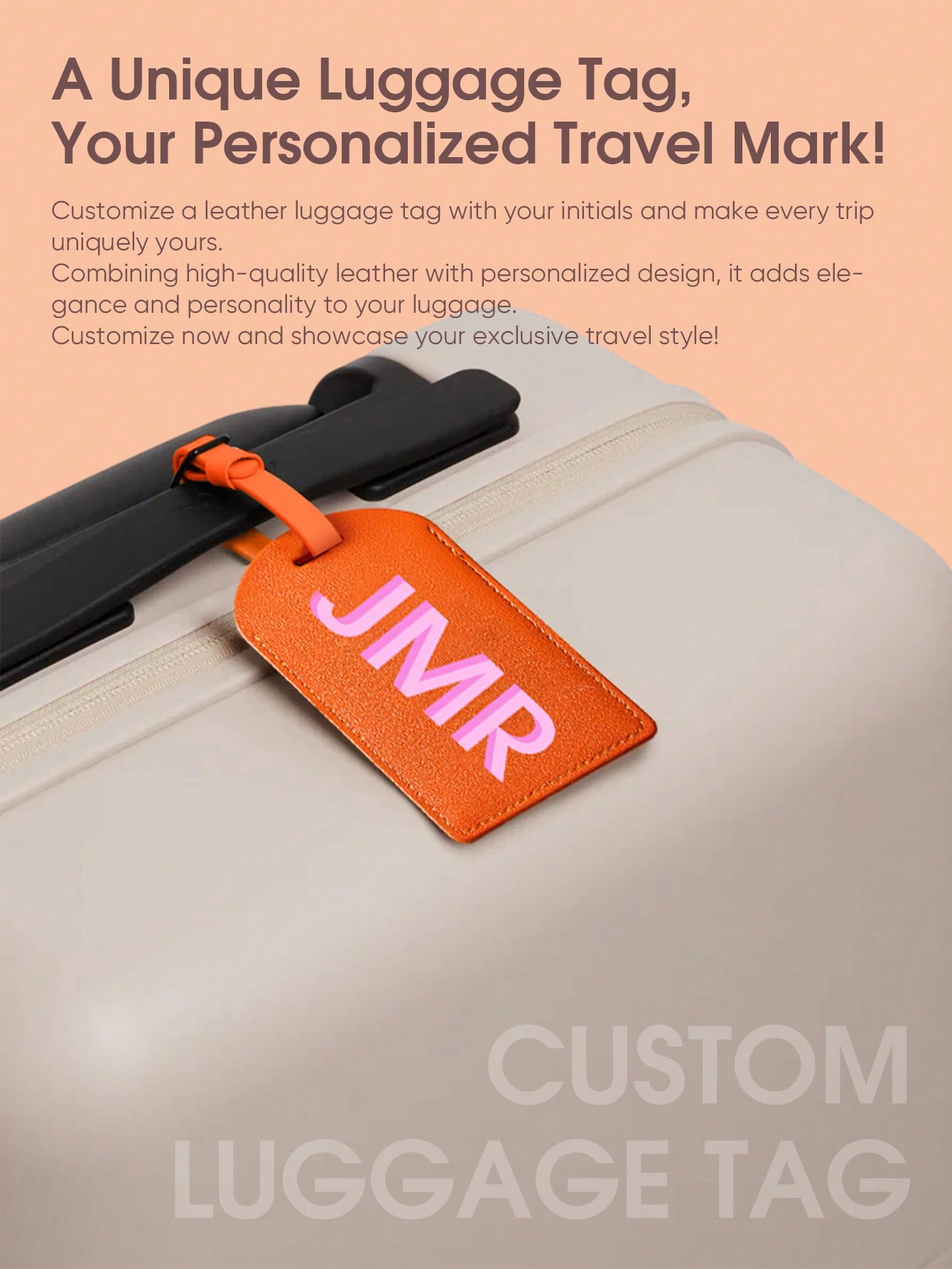 Personalized Initial Luggage T - đánh giá và giá Travel Accessories B&M