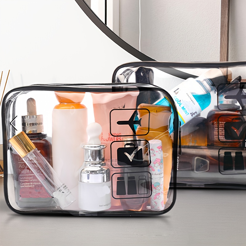 Cosmetic Pouch 3 Pcs Clear Toi - đánh giá và giá Toiletry Bag Tsa