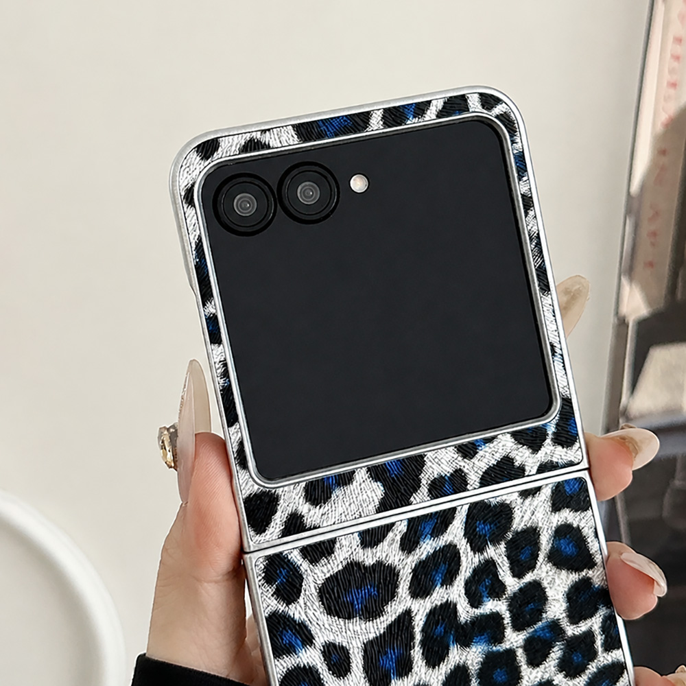 Leopard Print Folding Flip Pho - đánh giá và giá Travel Accessories Box