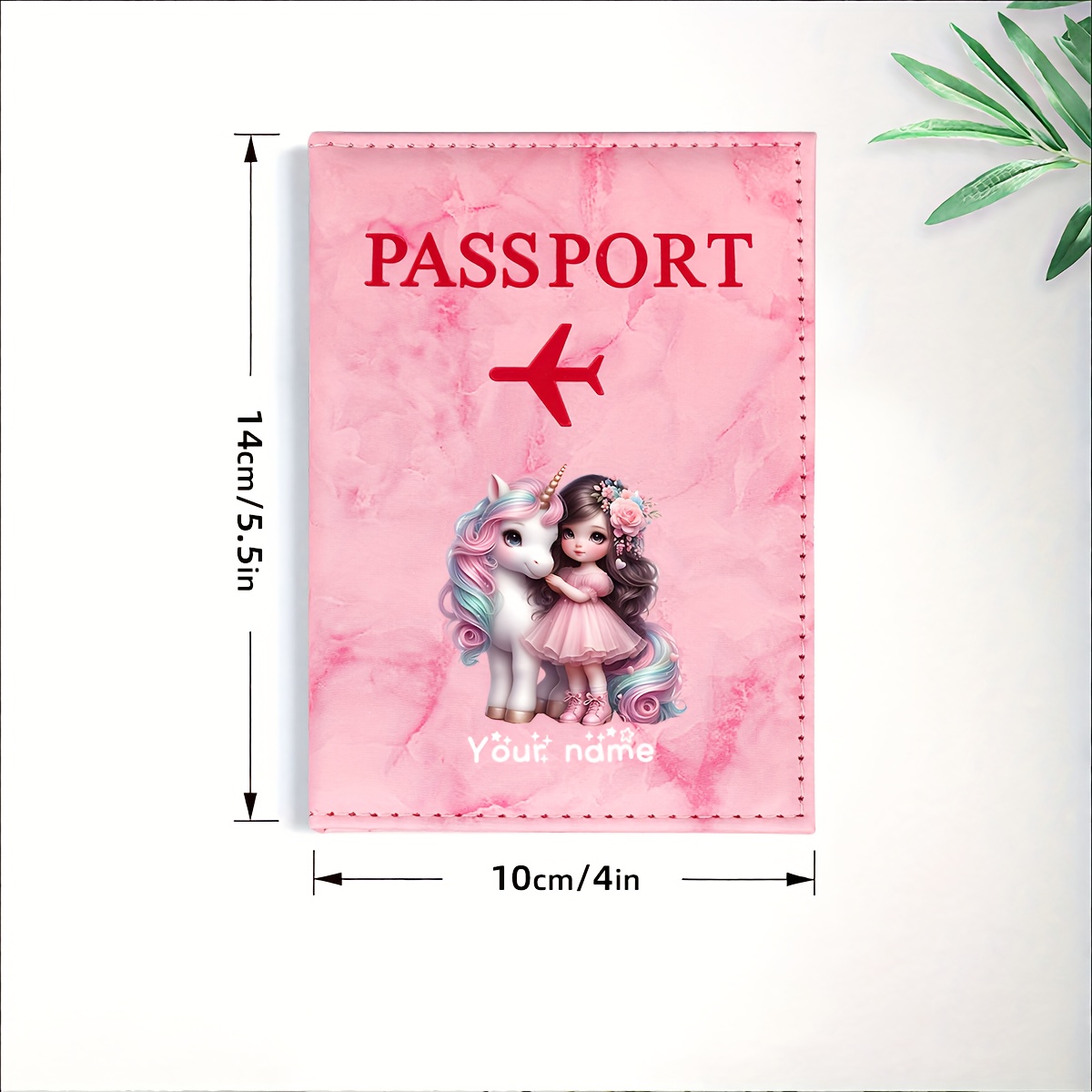 Unicorn Girl Pattern PU Passpo - đánh giá và giá Travel Accessories Uk