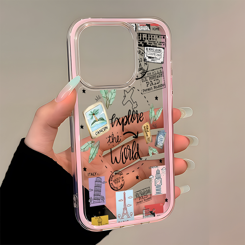 Travel Sticker Collage Clear P - đánh giá và giá Travel Accessories Iphone