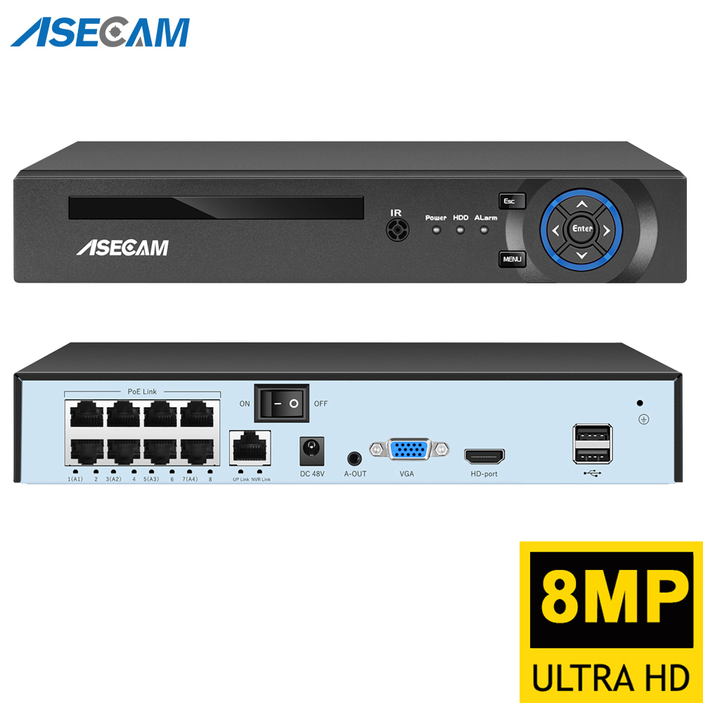 Super 8MP POE NVR Video Record - đánh giá và giá Travel Accessories Uk
