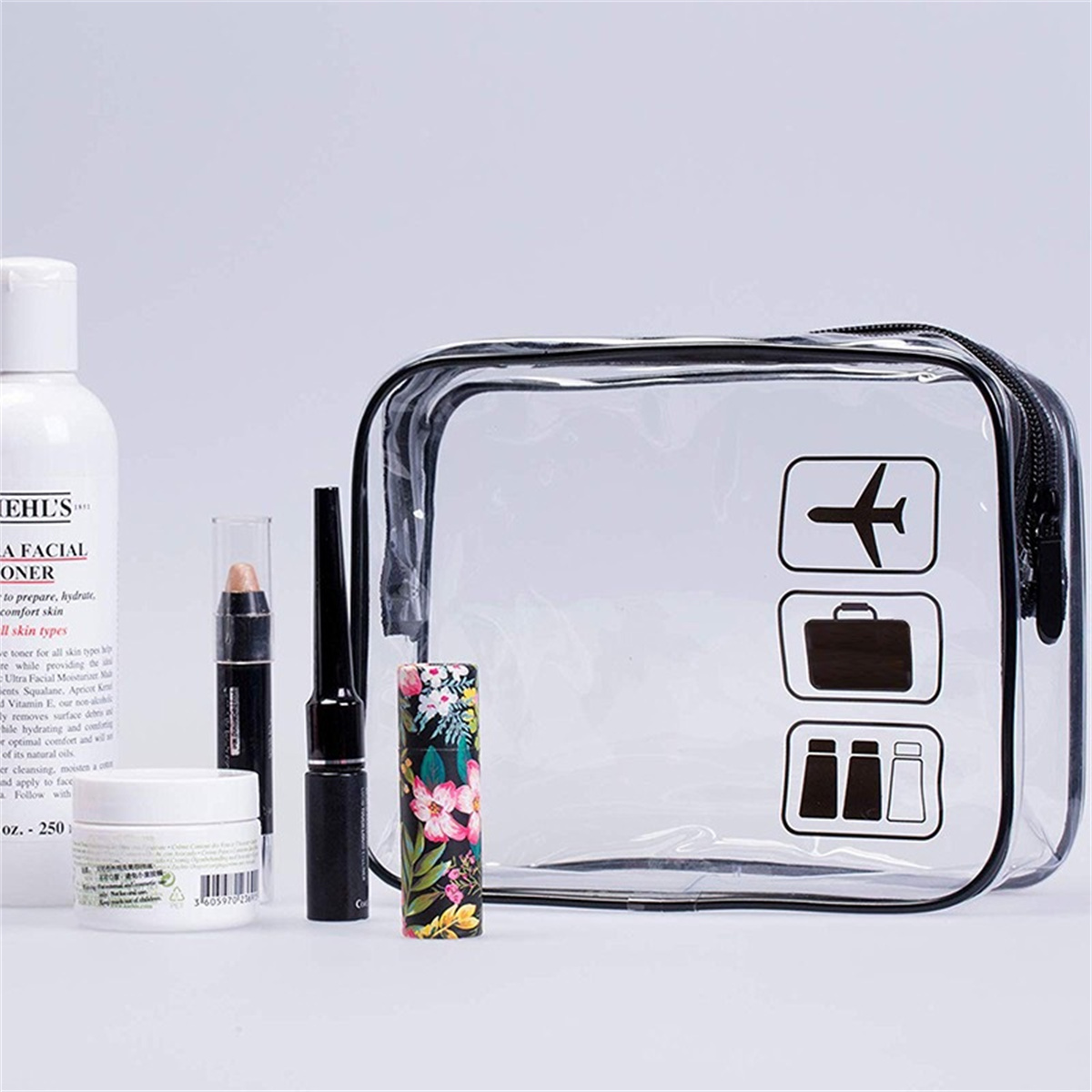 1pc Clear Toiletry TSA Approve - đánh giá và giá Toiletry Bag Tsa