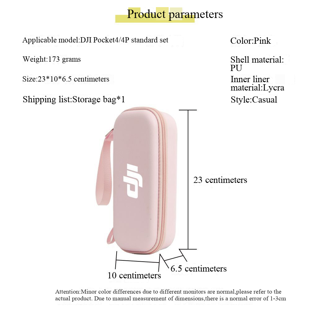 Storage Bag For DJI Pocket 4 P - đánh giá và giá Travel Accessories Box
