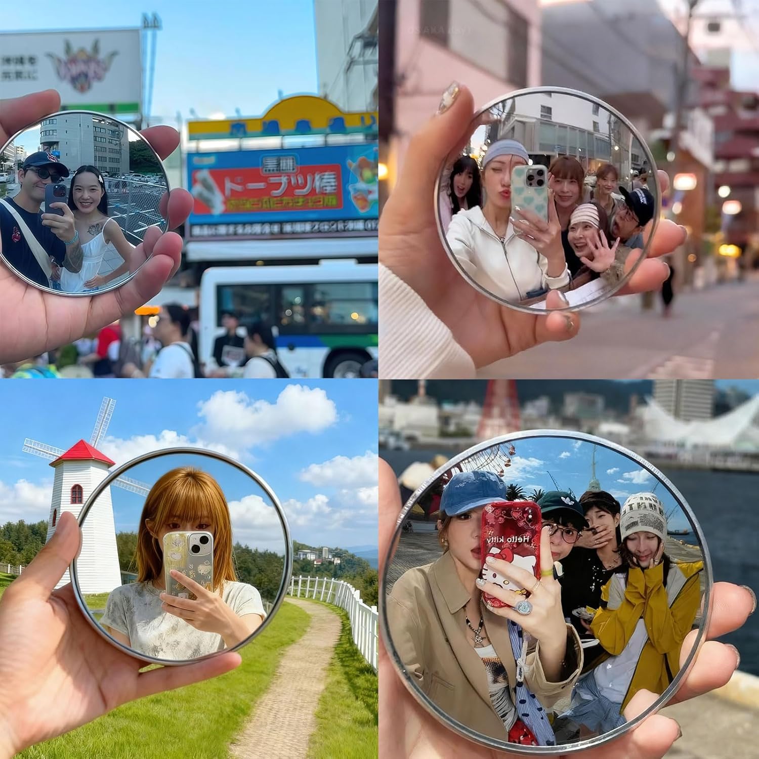 Portable 9.5cm Mini Round Conv - đánh giá và giá Travel Accessories Iphone