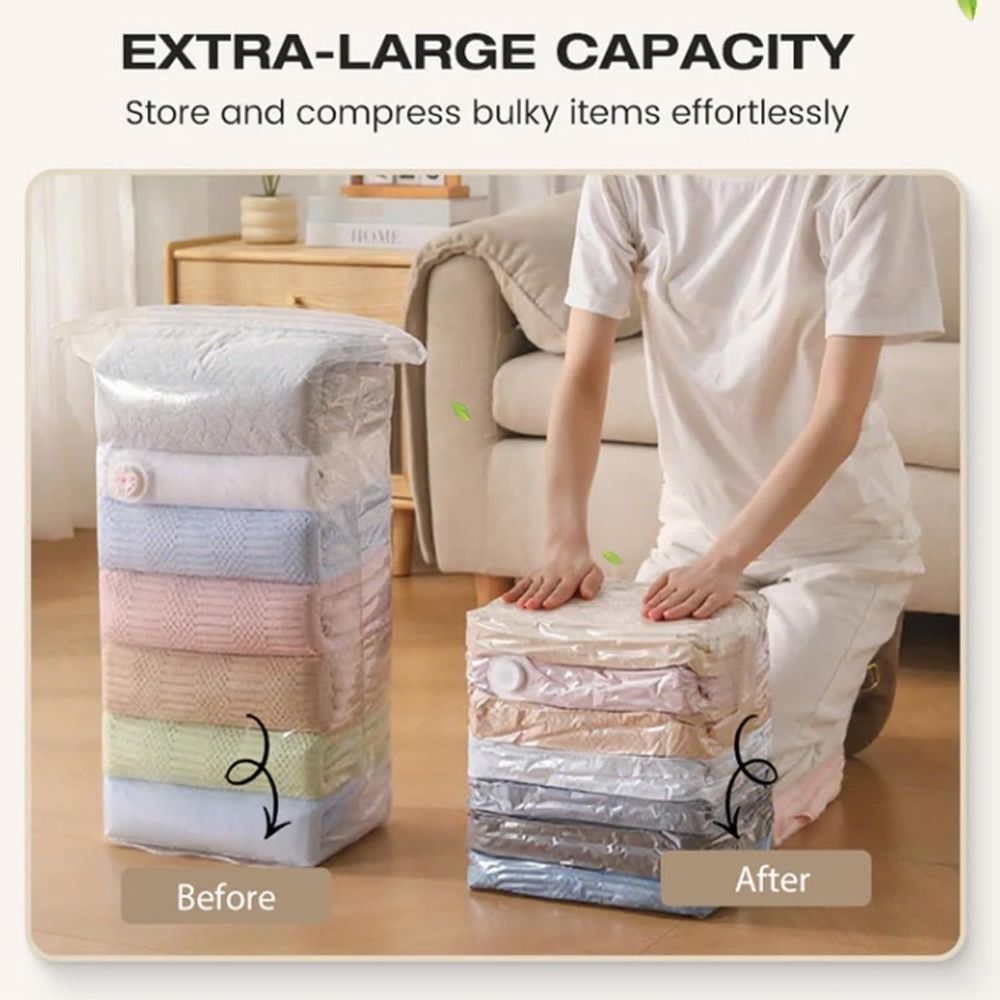 No Pump Vacuum Storage Bags Du - đánh giá và giá Compression Bag Vacuum