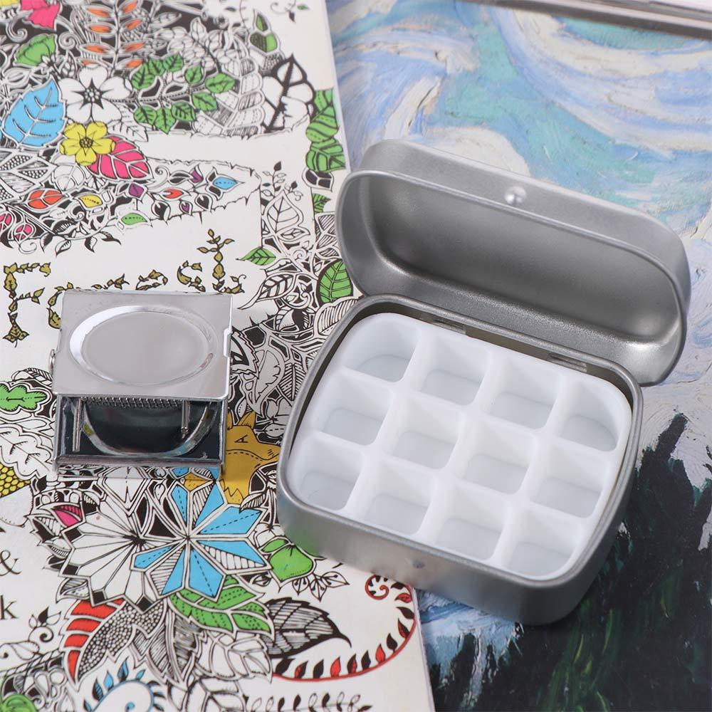 Portable 12/24 Grids Watercolo - đánh giá và giá Travel Accessories Box