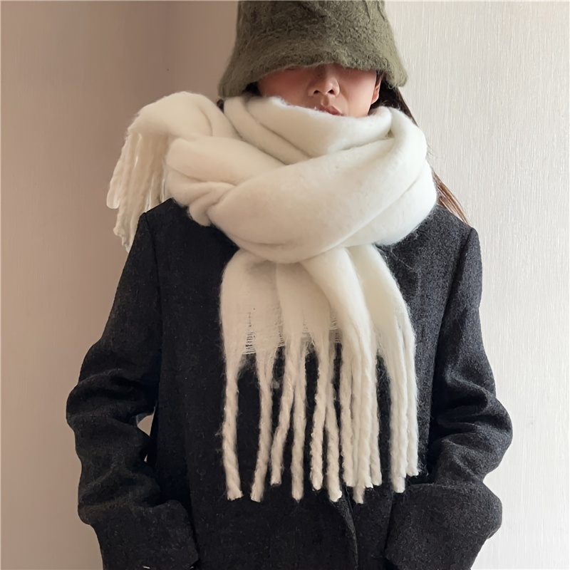 Elegant and thick winter scarf - đánh giá và giá Travel Accessories New
