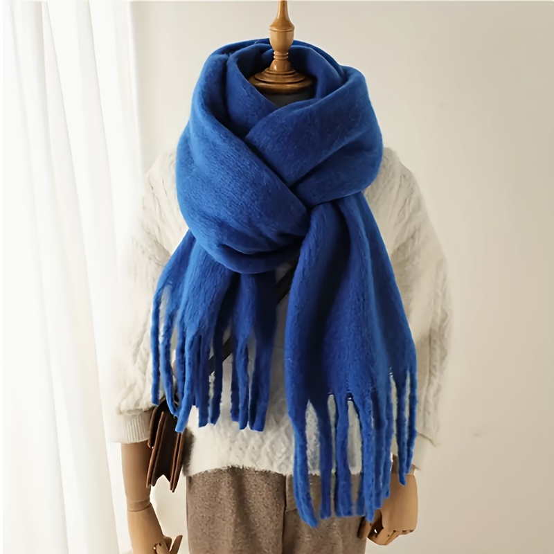 Elegant and thick winter scarf - đánh giá và giá Travel Accessories New