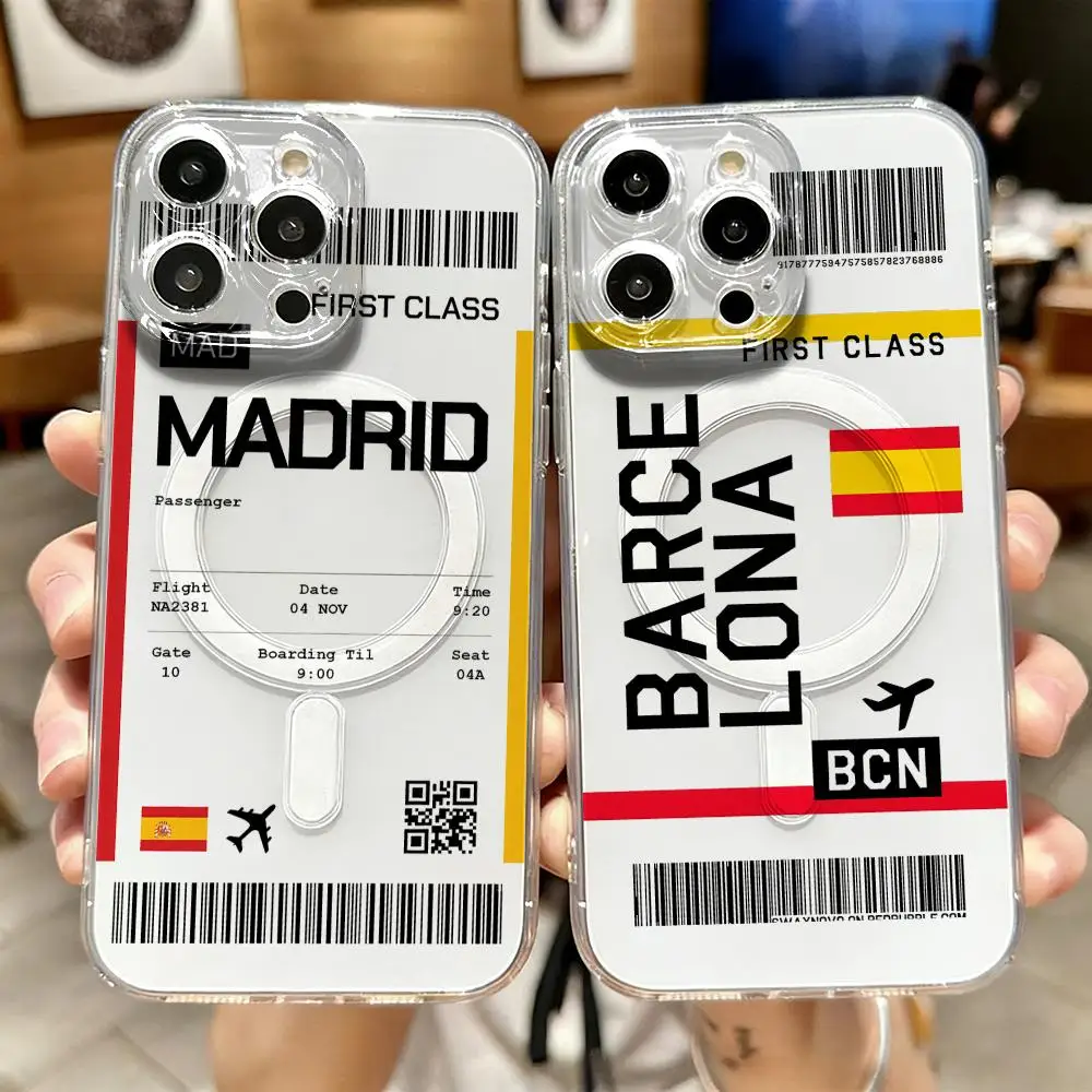 Travel Plane Ticket Spain Phon - đánh giá và giá Travel Accessories Iphone