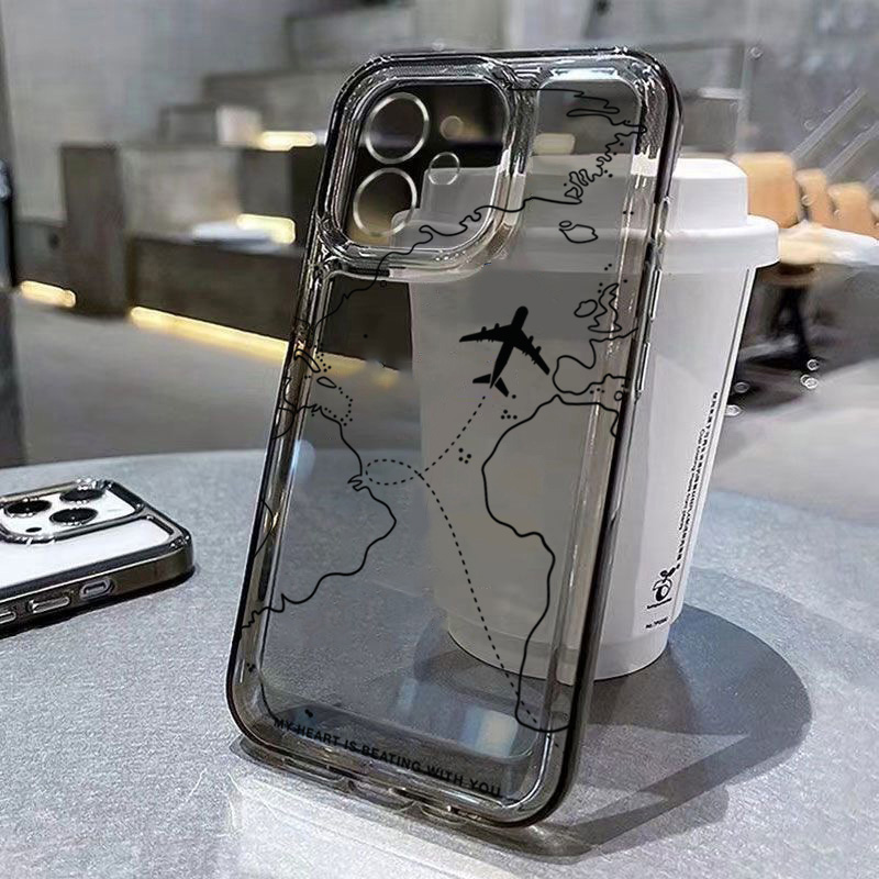 Travel-nspired Airplane Route  - đánh giá và giá Travel Accessories Iphone