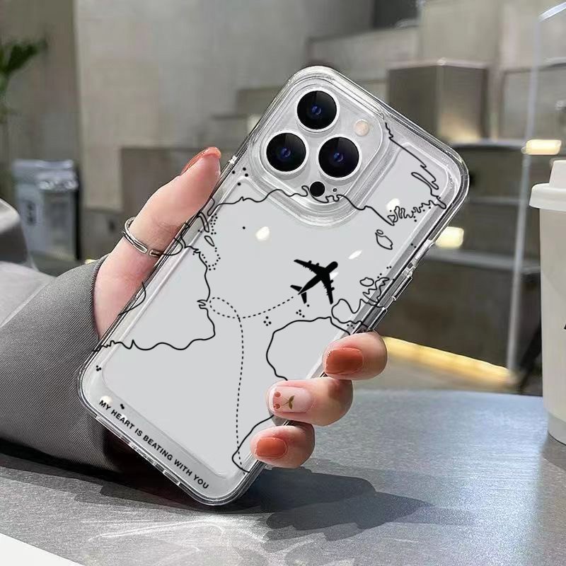 Travel-nspired Airplane Route  - đánh giá và giá Travel Accessories Iphone