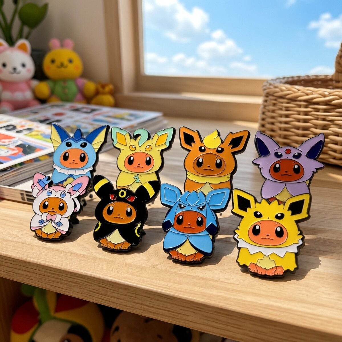 Kawaii Pokemon Anime Eevee Cos - đánh giá và giá Travel Accessories In Japan