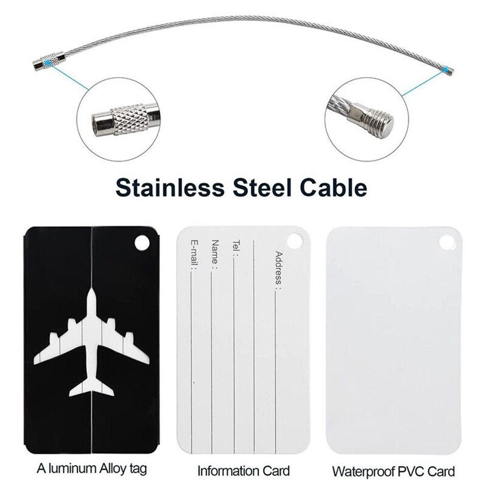 Aluminium Travel Luggage Tags  - đánh giá và giá Travel Accessories B&M