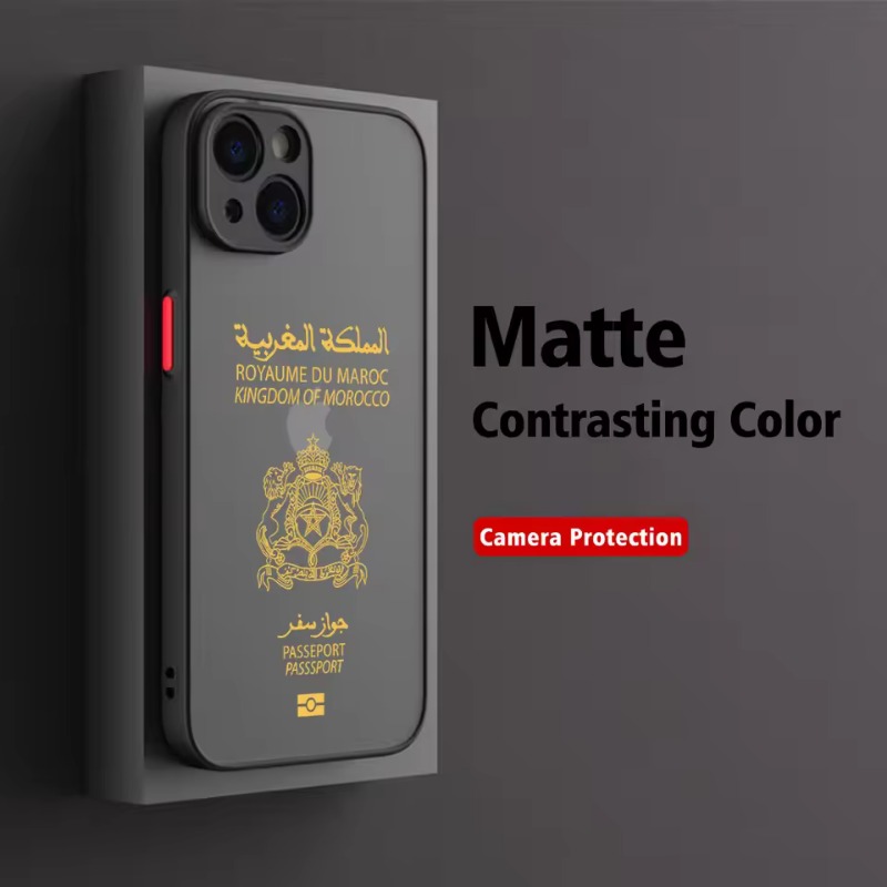 Moroccan Passport Map Phone Ca - đánh giá và giá Travel Accessories Iphone