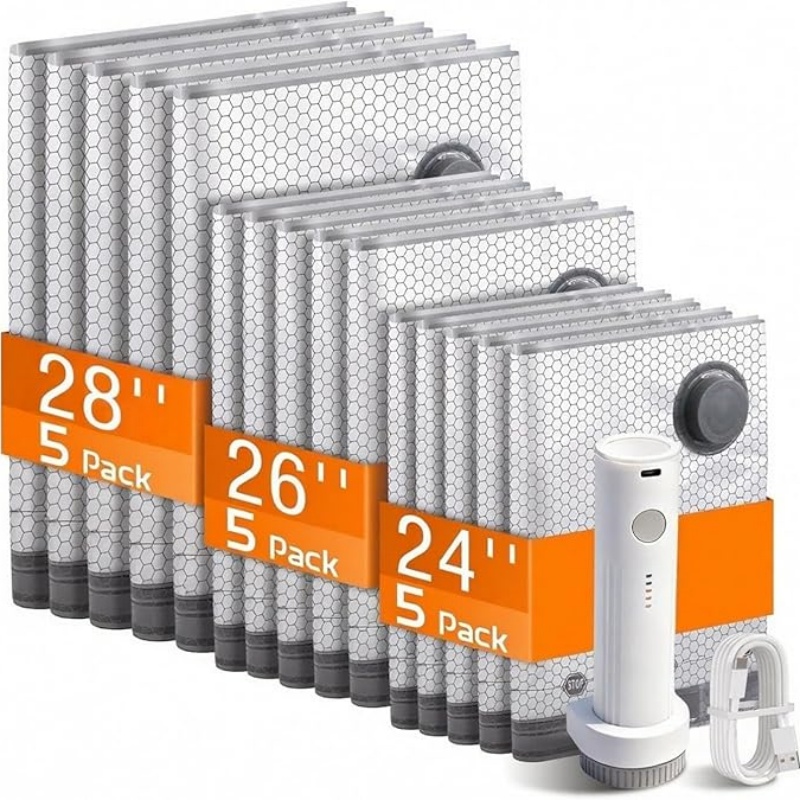 15-Pack Travel Vacuum Storage  - đánh giá và giá Compression Bag Vacuum